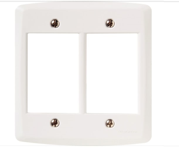 Placa 4x4 6p Lux2 Tramontina
