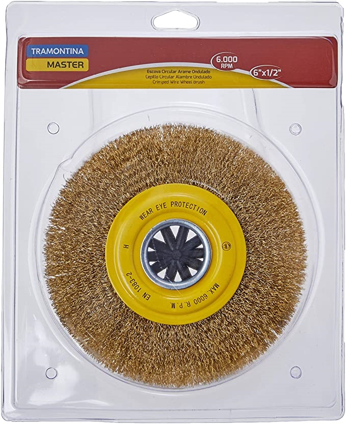 Escova Circ Arame ond 6x3/4 Master