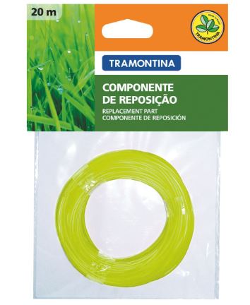 Fio de Nylon 1,8mm para Aparador de Grama com 20 Metros - Tramontina