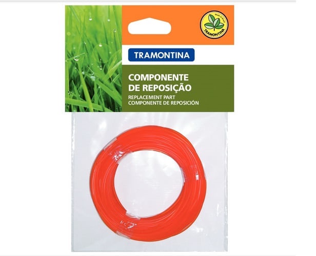 Fio de Nylon 2,4mm Para Roçadeira com 12 Metros -Tramontina
