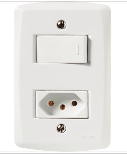 Interruptor Paral+tom 20a Lux2 Tramontin