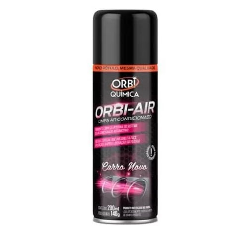 Limpa ar Condicionado Carro Novo Orbi