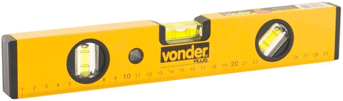 Nivel de Aluminio C/base mag 14” Vonder