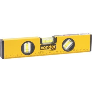 Nivel de Aluminio C/base mag 10” Vonder