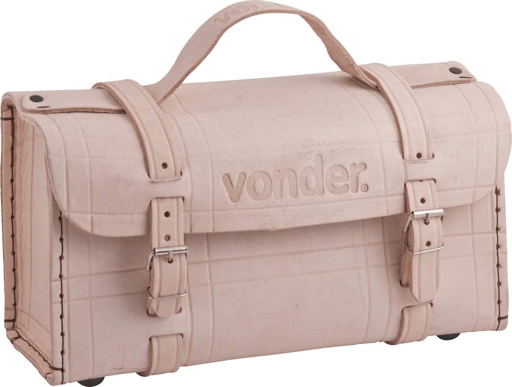 Maleta de Couro 40x21x14cm bg Vonder