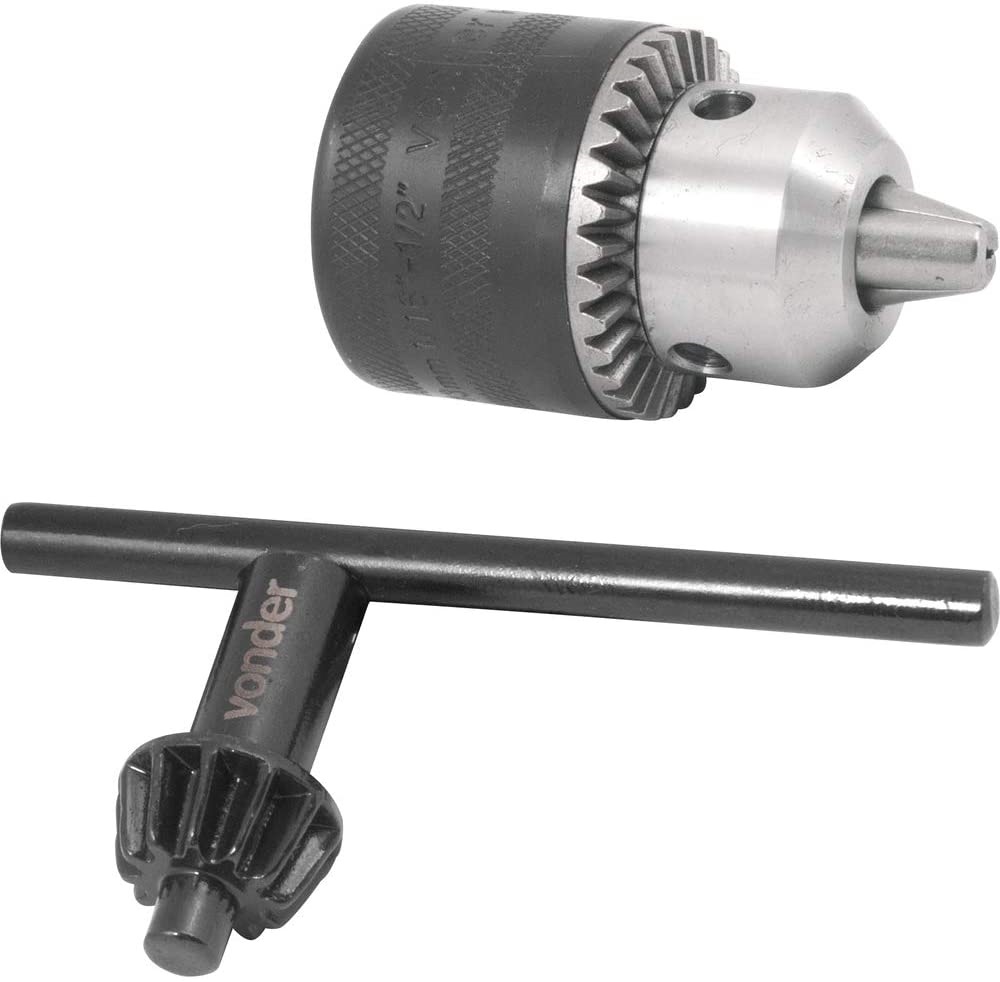 Mandril 13mm - 1/2 Rosca 3/8 Vonder