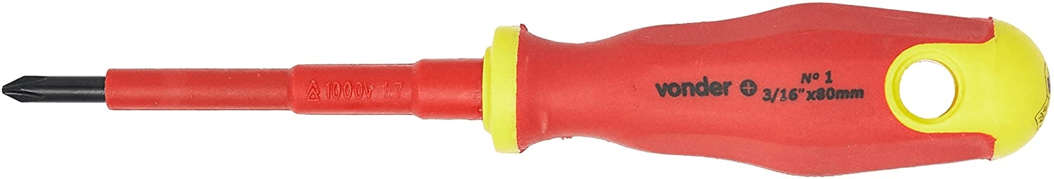 Chave Phillips 1-3/1x80mm vde Vonder