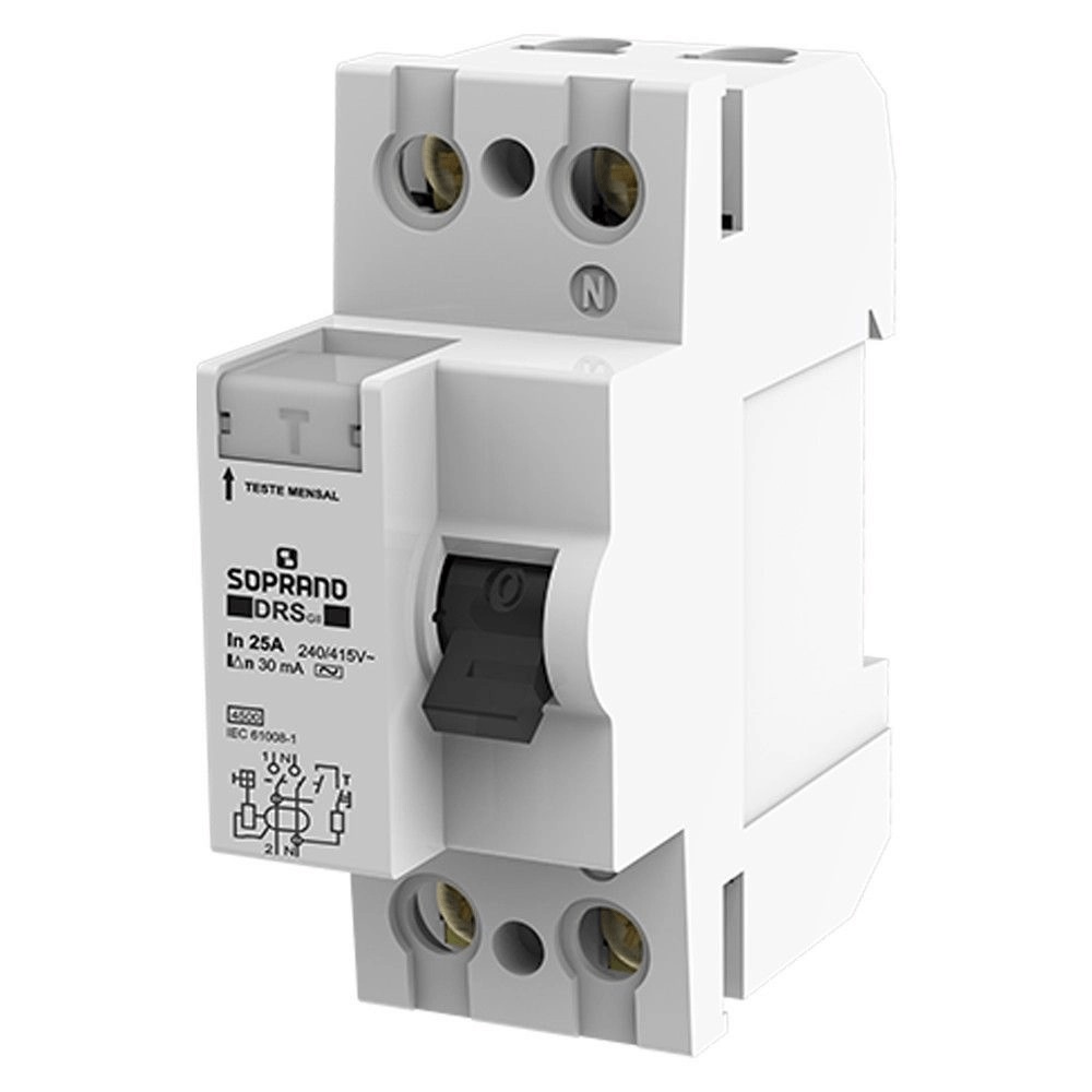 Interruptor dif Mono Drs2 40a Soprano