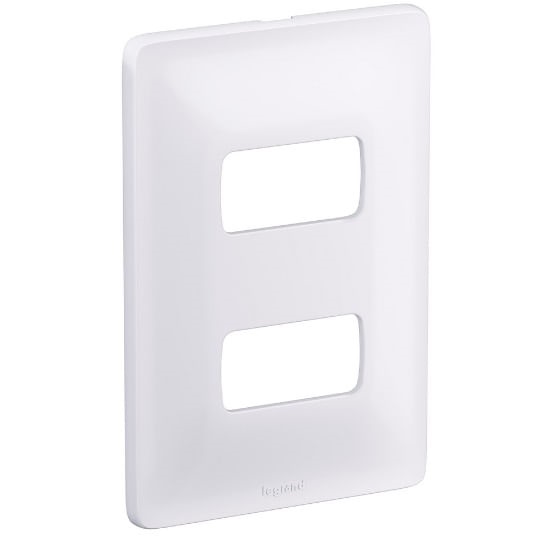 Placa 2 Postos 4x2 680182 Zeffia