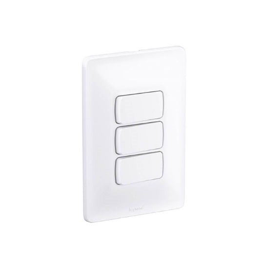 3 Interruptor Paralelo 4x2 10a Zeffia