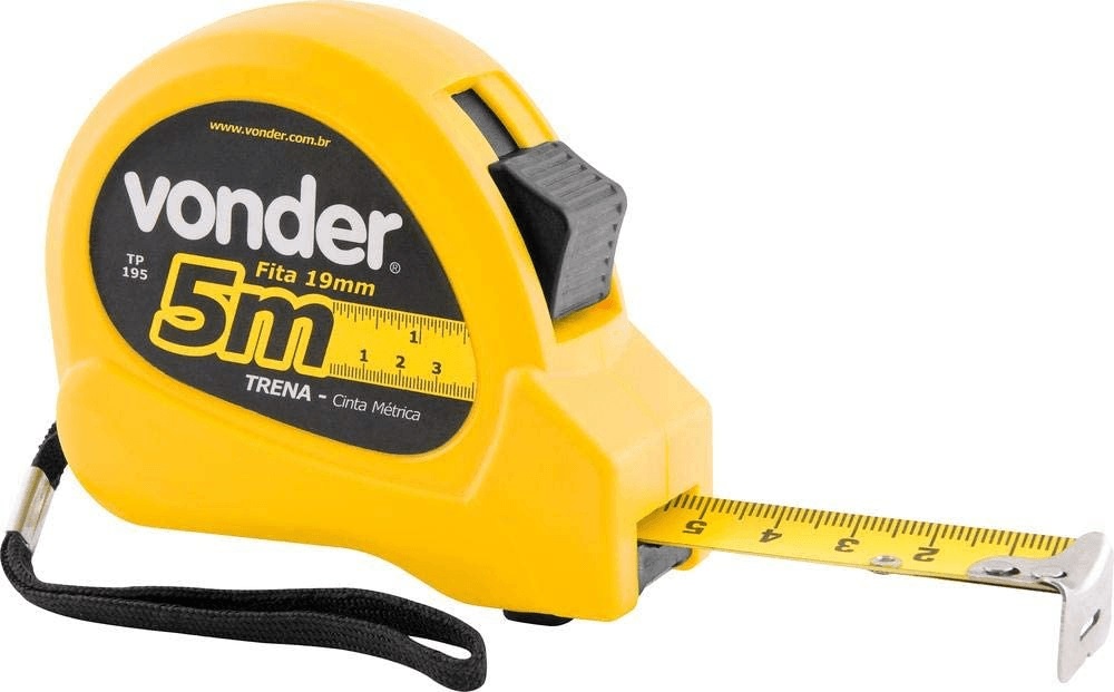 Trena de aco 5mt Vonder