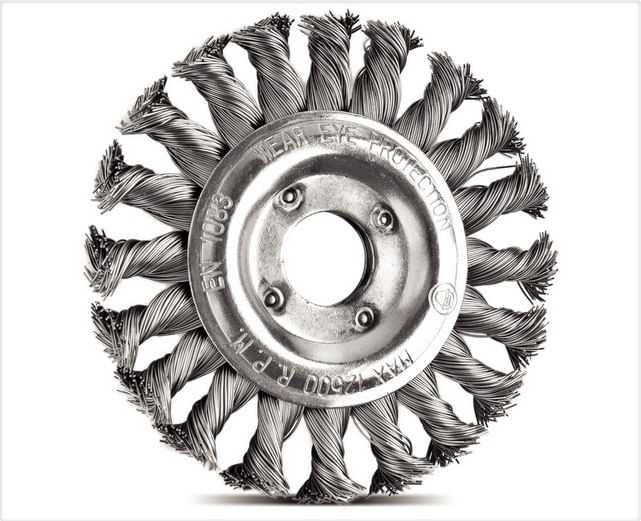 Escova Circ Arame ent 4.1/2x1/2 pro