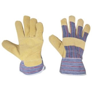 Luva Mista Vaqueta/lona Ca13117 Vonder