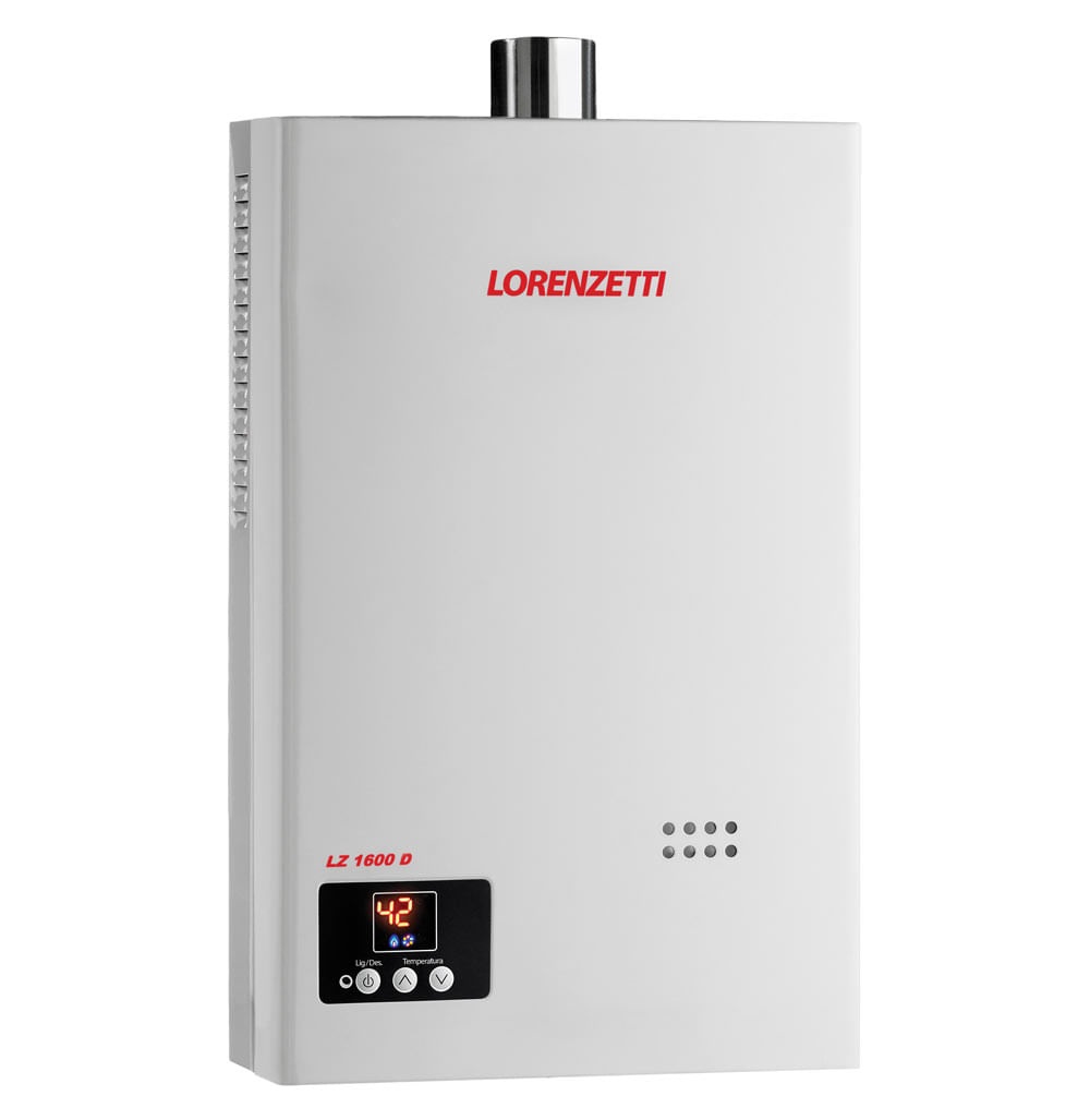 Aquecedor a gas Lz-1600de gn Lorenzetti