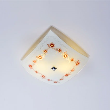 PLAFON PRIMAVERA 25X25 2L BRANCO LLUM