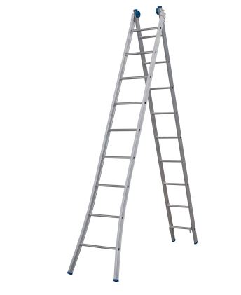 Escada Extensiva Profissional 2X9 Degraus - Alumasa