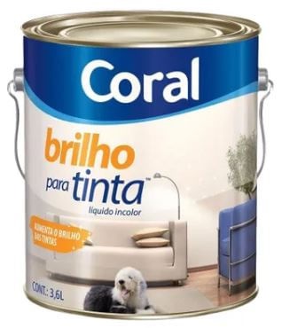 Brilho Para Tinta Incolor 3.6l Coral