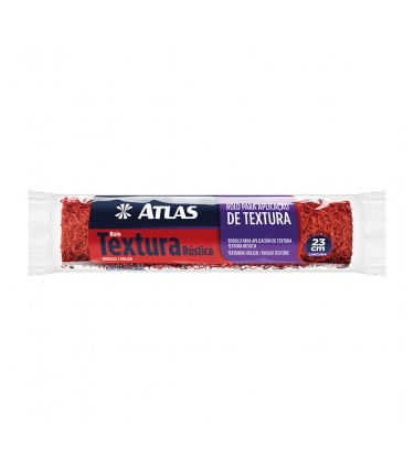 Rolo Para Textura Rustica 10cm Atlas