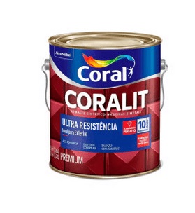 Esmalte Coralit fo Preto 3.6l