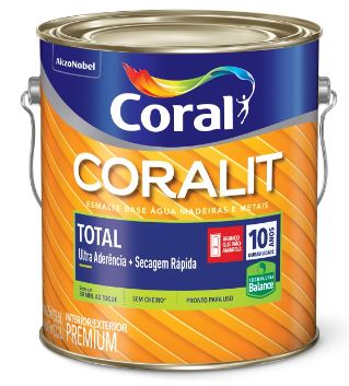Esmalte Coralit Zero br Amarelo 3.6l