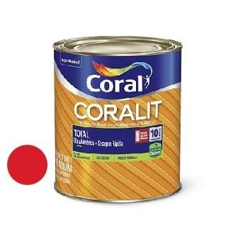 Esmalte Coralit Zero br Vermelho 0.9l