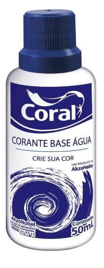 Corante b a Ocre col 50ml Coral