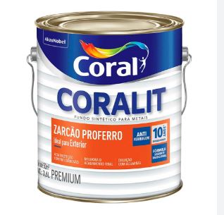 Zarcao Coralit Antioxido 3.6l Coral