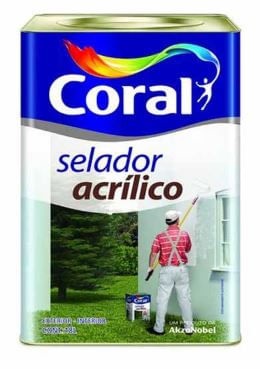 Selador Acrílico Branco 18 Litros - Coral