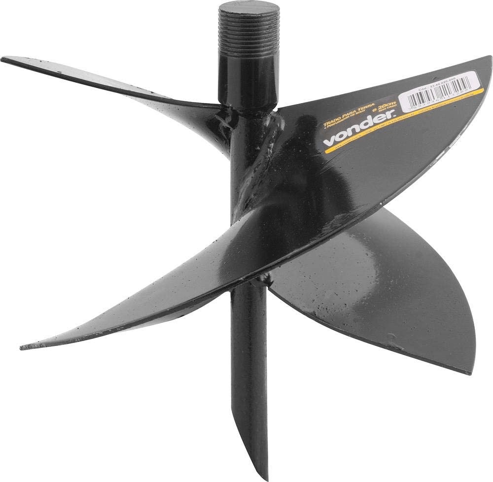 Trado P/terra 25cm S/cabo Vonder