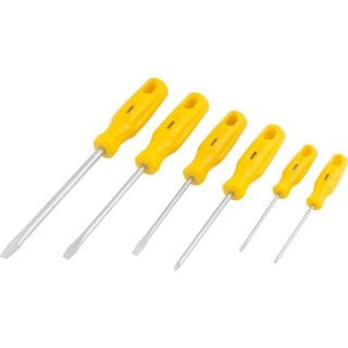 Jogo de Chave Fenda/phillips 6pcs crv vo