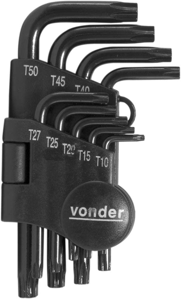 Jogo de Chave Torx C/9pc S/cabo Vonder