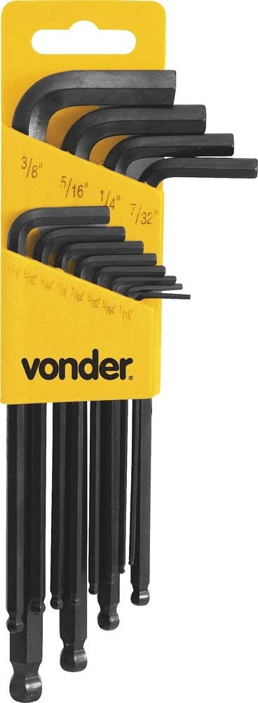 Chave Allen Abaulad jg 12pcs Vonder