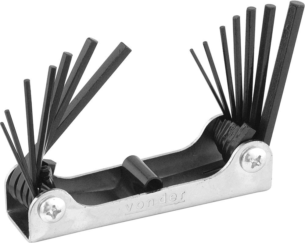 Chave Allen 1.5a6.0-1/16 jg 14pcs Vonder