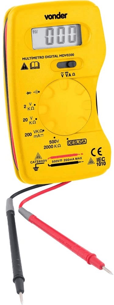 MULTIMETRO DIGITAL MDV0300 VONDER