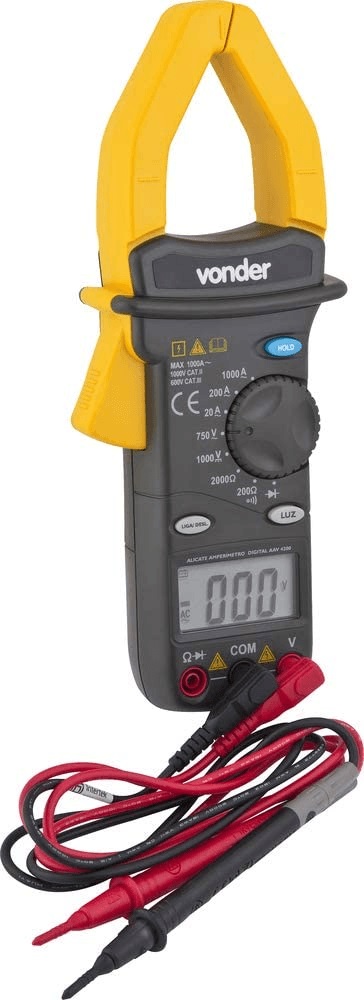 Alicate Amperimetro Digital Aav4200 Vond