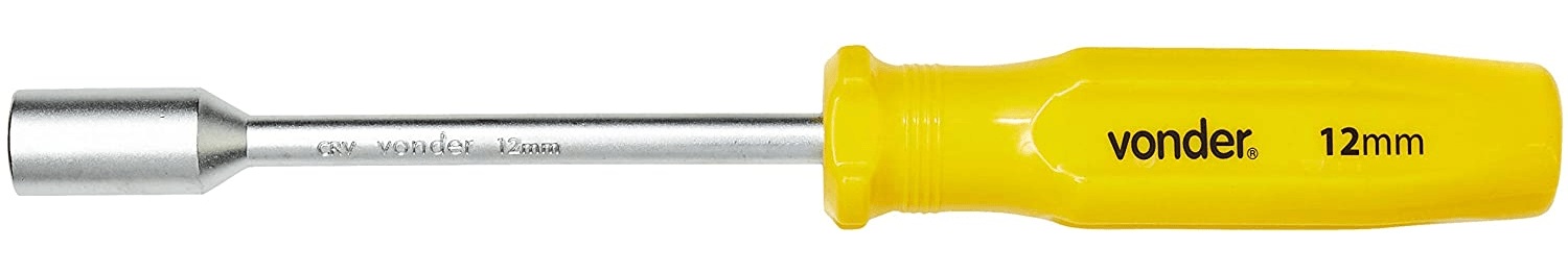 Chave Canhao 12mm crv Cartela Vonder
