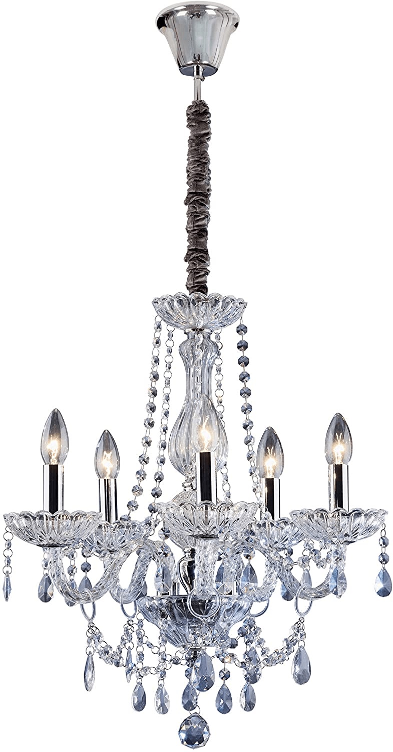 Lustre Classico 5l e14 cr Transp Llum