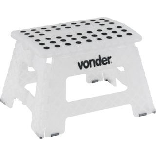 Banqueta Plast Dobravel 220mm br Vonder