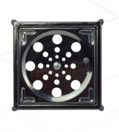 Ralo Inox 10x10cm Quadrado Egaplast