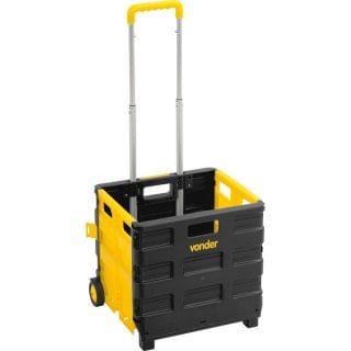 Caixa Plastica Desmontavel C/roda Vonder