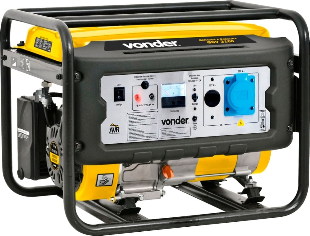 Gerador Gasolina 3100w Ggv3100 Vonder