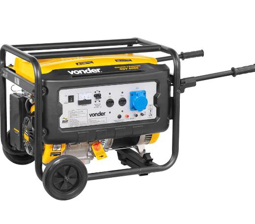 Gerador A Gasolina 6.000W Bivolt - Vonder
