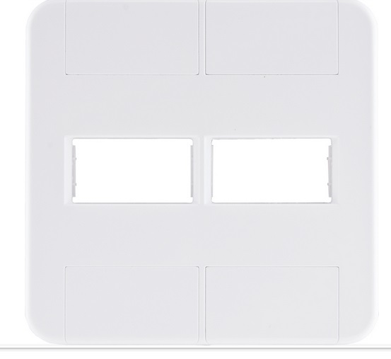 Placa 4x4 2p Tablet Tramontina