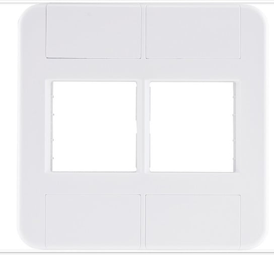 Placa 4x4 4p Tablet Tramontina