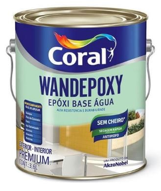 Tinta Wandepoxy ba br Branco 3.6l Coral