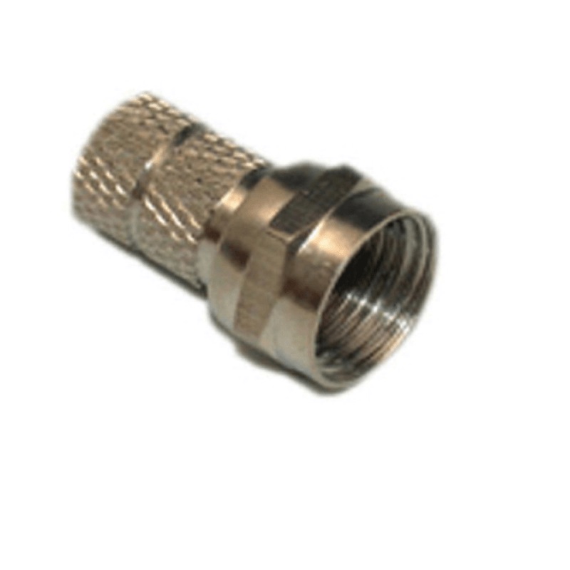 Conector Femea Rg59 C/rosca (3pcs) f.c