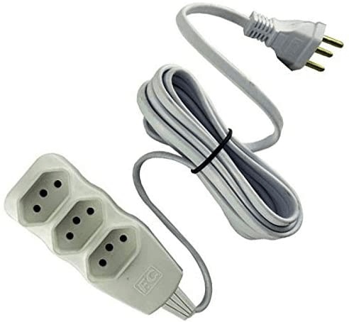 Extensao Tripla 10m Branca f.c