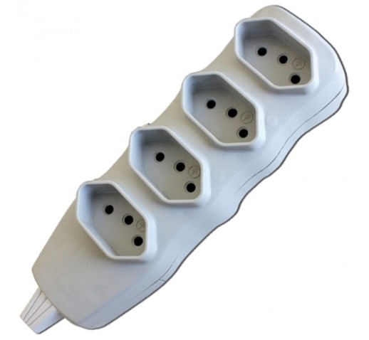 Tomada em Barra new 2p+t cz 4 tom f.c