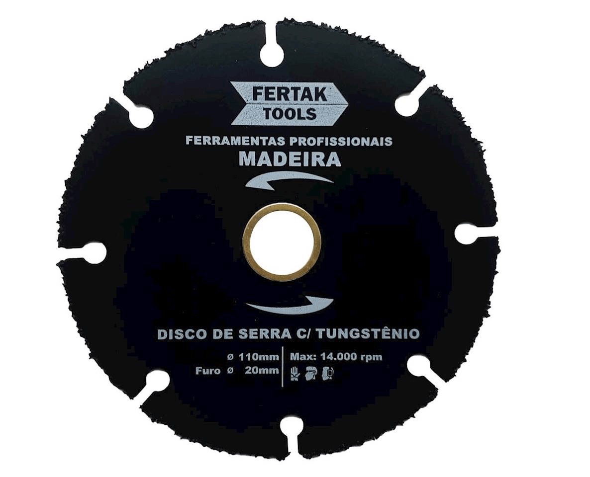 Disco de Serra Tungstenio 110x20mm Ferta