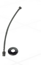 Engate Flexivel aco Inox 40cm Egaplast
